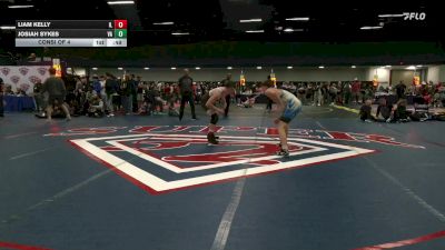 157 lbs Consi Of 4 - Liam Kelly, IL vs Josiah Sykes, VA
