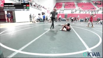 76 lbs Consi Of 4 - Linkin Rother, Rough Riders vs Kyzer Sanders, Standfast