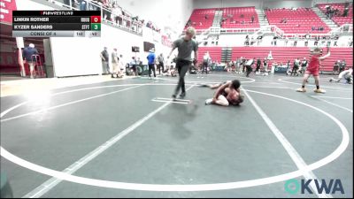 76 lbs Consi Of 4 - Linkin Rother, Rough Riders vs Kyzer Sanders, Standfast