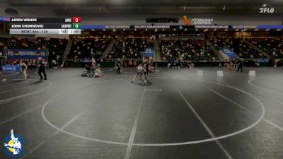138 lbs Cons. Round 1 - John Churnovic, Lockport (Twp.) vs Aiden Winkie, Ankeny