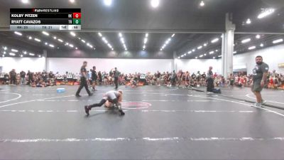 72 lbs Round 2 (8 Team) - Kolby Pitzen, Rising Kingz vs Ryatt Cavazos, Top Rank