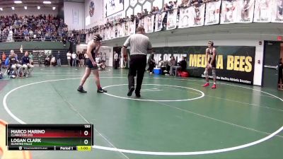 150 lbs Cons. Round 2 - Marco Marino, Clarkston (MI) vs Logan Clark, Olmsted Falls