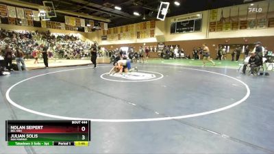 215 lbs Champ. Round 2 - Nolan Seipert, Del Oro vs Julian Solis, San Marino