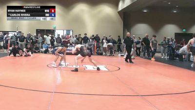 113 lbs Cons. Sub-semis - Ryan Haynes, Wyoming Seminary vs Carlos Rivera, Hammer Wrestling Club
