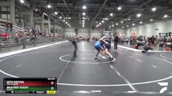 157 lbs Cons. Semi - Brayden Suchy, Russell vs Seth Keeten, Phillipsburg