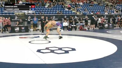 138 lbs Champ. Rd Of 128 - Christian Ripa, California vs Konner Larkin, Arizona