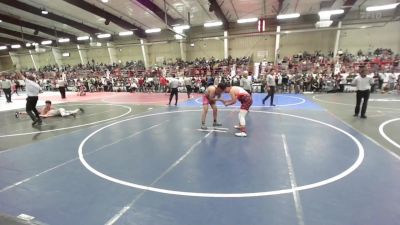 190 lbs Consi Of 4 - Quentin Yellowhair-Nez, Badlands WC vs Harvey Blackwater, Dennehotso Hawks Athletic