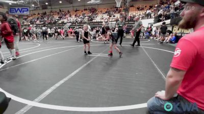 46-49 lbs Rr Rnd 3 - Aubrey Guajardo, Comanche Takedown Club vs Annie Raper, Tecumseh Youth Wrestling