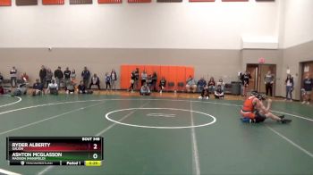 113 lbs Cons. Round 4 - Ashton McGlasson, Madison (Mansfield) vs Ryder Alberty, Galion