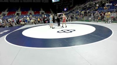 100 lbs Cons. Sub-rd Of 16 - Cooper Clarke, IL vs Michael Bird, IL