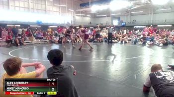 145 lbs Semis & 3rd Wb (16 Team) - Mikey Mancuso, Well Trained vs Alex Lockhart, Team 901