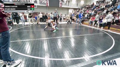 67-70 lbs Rr Rnd 3 - Treble Castor, Woodward Youth Wrestling vs Kyler Heath, Blackwell Wrestling Club