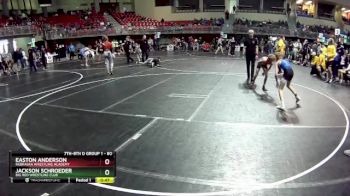 80 lbs Quarterfinal - Easton Anderson, Nebraska Wrestling Academy vs Jackson Schroeder, Big Red Wrestling Club