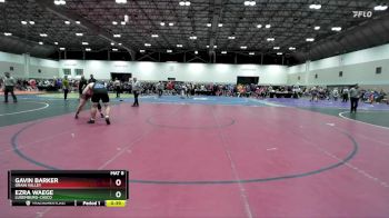 215 lbs Cons. Round 3 - Gavin Barker, Grain Valley vs Ezra Waege, Luxemburg-Casco