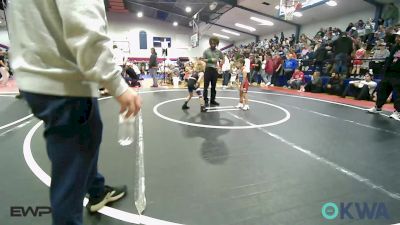 49 lbs Round Of 16 - Mason Elswick, Collinsville Cardinal Youth Wrestling vs Maculey Andrews, Raw Wrestling Club