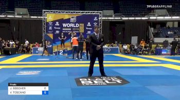 JULIA BOSCHER vs VEDHA TOSCANO 2019 World IBJJF Jiu-Jitsu No-Gi Championship