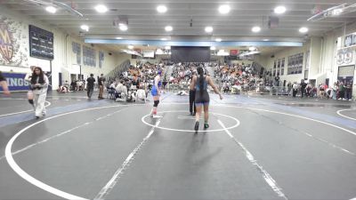 145 lbs Champ. Round 2 - Lillian Benoe, Fountain Valley vs Amya Hubbard, Liberty (Winchester)