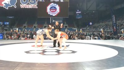 207 lbs Champ. Rd Of 16 - Maddie Hayden, Michigan vs Sadie Kinsella, Illinois
