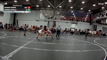 120 lbs Finals (2 Team) - Hunter Appello, Frost Gang vs Jasmine Weiner, U2 Vougars Uprising VHW
