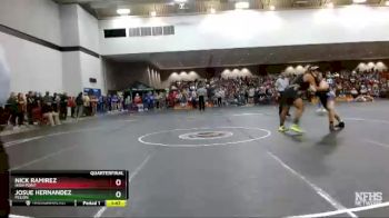 1A/2A 195 Quarterfinal - Nick Ramirez, High Point vs Josue Hernandez, Pelion