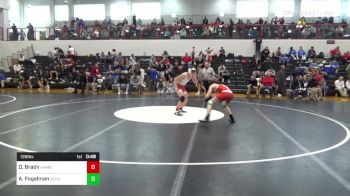 126 lbs Consi Of 8 #2 - Daniel Brady, Hamburg vs Asher Fogelman, Schuylkill Valley