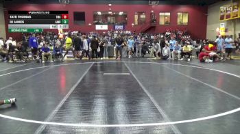 125 lbs Champ. Round 3 - Tate Thomas, Truett-McConnell (Ga.) vs Rj James, Lander