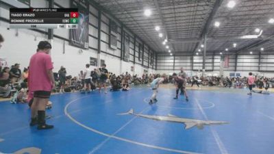 106 lbs Placement Matches (8 Team) - Tiago Erazo, 84 ATHLETES vs Ronnie Frizzelle, EAST CAROLINA WRESTLING CLUB