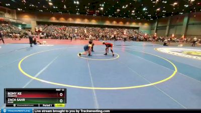 120 lbs Cons. Round 1 - Bomy Ke, Modesto vs Zach Sahr, Glide