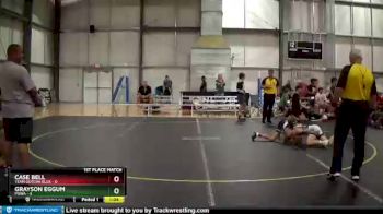 90 lbs Finals (8 Team) - Grayson Eggum, POWA vs Case Bell, Team Gotcha Blue