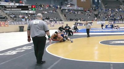 215 lbs Quarterfinal - Devin Allen, Dupont Manual vs Rage Henderson, Paducah Tilghman
