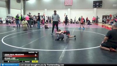 70 lbs Champ. Round 2 - John Paul Meadows, Stronghold vs Ryder Luke, Tiger Youth Wrestling