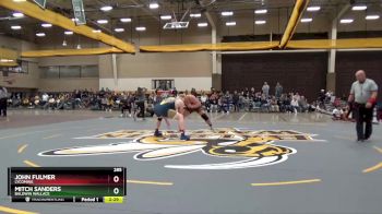 285 lbs Quarterfinal - Mitch Sanders, Baldwin Wallace vs John Fulmer, Lycoming