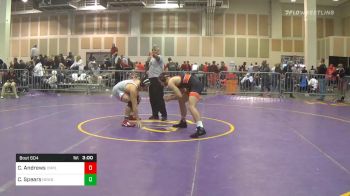 Consolation - Charlie Andrews, Campbell vs Caleb Spears, Newberry