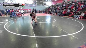 115 lbs 4th Place Match - Destiny Gomez, El Paso Hanks vs Natalie Hernandez, El Paso Austin