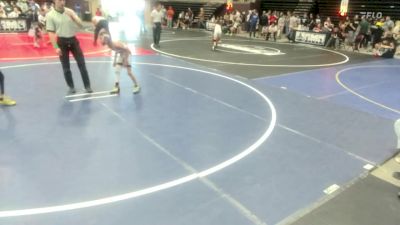 65 lbs Semifinal - Noah Armstead, Western Slope Elite vs Roman Valverde, Wu-Crew WC