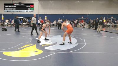 149 lbs Consi Of 16 #2 - Dan Williams, Coast Guard vs GABE BERGER, Plymouth