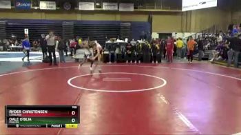 106 lbs Champ. Round 1 - Dale O`Blia, Mullen vs Ryder Christensen, Loveland