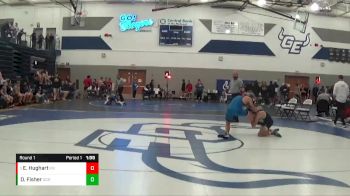 132 lbs Round 1 - Eddie Hughart, Mill Valley vs Dawson Fisher, Goddard