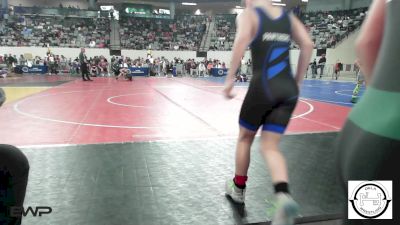 88 lbs Round Of 64 - Crew Card, Tulsa Blue T Panthers vs Hendrix Paston, Edmond Santa Fe