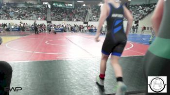 88 lbs Round Of 64 - Crew Card, Tulsa Blue T Panthers vs Hendrix Paston, Edmond Santa Fe