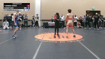 157 lbs Champ. Rd Of 64 - Dominic Ramos vs August Katz, Edge Wrestling