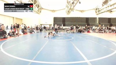 85 lbs Rr Rnd 9 - Noah Ziobro, Triumph Trained vs LOGAN LOGGIE BEAR BAILEY, CTWhale