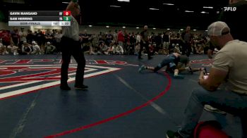 138 lbs Semifinal - Gavin Mangano, NY vs Sam Herring, PA