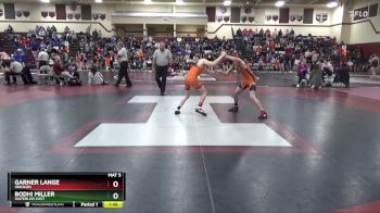 JV-2 lbs Round 2 - Garner Lange, Waukon vs Bodhi Miller, Waterloo East