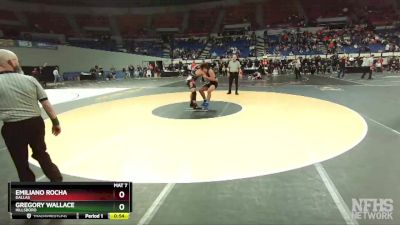 5A-195 lbs Cons. Round 3 - Gregory Wallace, Hillsboro vs Emiliano Rocha, Dallas