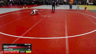 57 lbs Semifinal - Mack Altermatt, New Ulm vs Cash Little, STMA (St. Michael/Albertville)