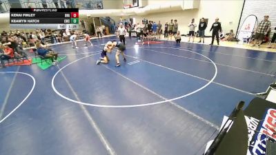165 lbs Cons. Round 2 - Keamyn Hatch, Champions Wrestling Club vs Kenai Finley, Unaffiliated