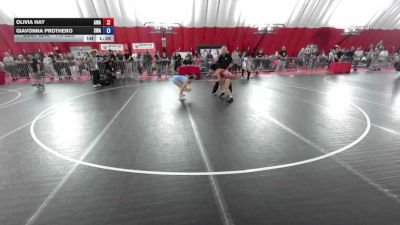 115 lbs Cons. Sub-semis - Olivia Hay, Askren Wrestling Academy vs Giavonna Prothero, Sebolt Wrestling Academy