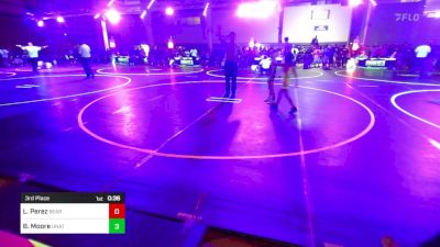 53 lbs 3rd Place - Lucas Perez, Bear Cave WC vs Braxton Moore, Unattached