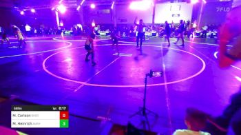 58 lbs Consi Of 4 - Mason Carlson, Shootbox vs McCoy Heinrich, American Outlaws Wrestlin